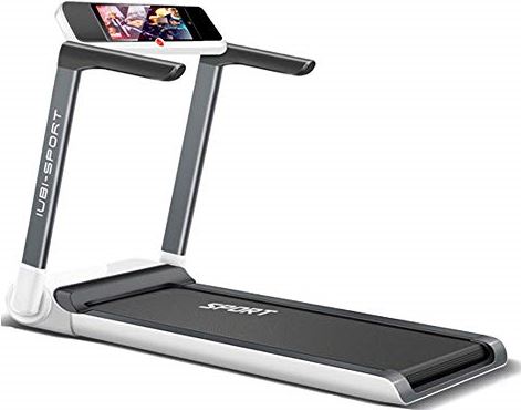 DRGKJFGDNJTRDD Lightweight Foldable Cardio Fitness Treadmill, Portable and Speeds Running Machine with LCD Screen, Gym Home Fitness Equipment