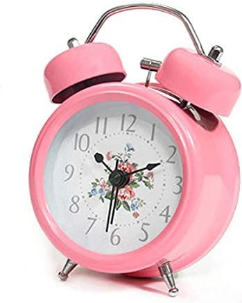 FMHCTA Creatieve wekker voor kinderen, snooze, kinderen jongens en meisjes, studenten om wakker te worden aan het bed van de slaapkamer (kleur: blauw) (roze)