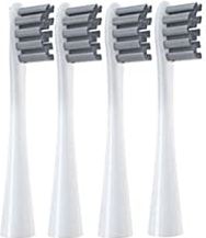 SHAOZI YanB6 compatibel met 12 stuks vervangbare borstelkoppen geschikt compatibel met Oclean X/X PRO/Z1/F1/One/Air 2 /SE Sonic elektrische tandenborstel borstel navullingen (kleur: 4grijs)