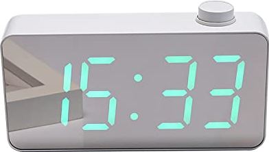 FMHCTA Digitale wekker, multifunctioneel alarm Eenvoudige bediening LED-display op volledig scherm Elektronische klok (B) (C) (C)