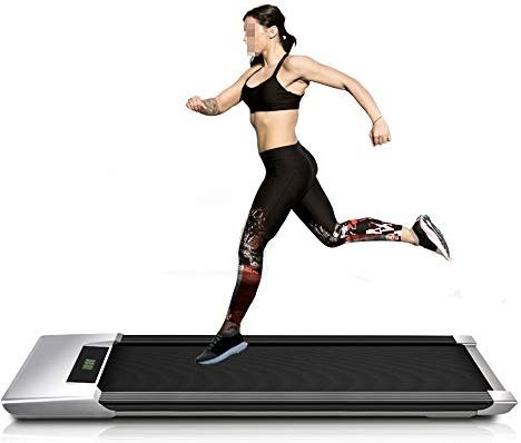 DRGKJFGDNJTRDD Lightweight Cardio Treadmill with LCD Screen, Portable and Speed Adjustment Running Machine, Gym Home Fitness Equipment