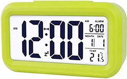 FMHCTA LED Digitale Wekker Achtergrondverlichting Snooze Mute Kalender Desktop Elektronische Bcaklight Tafelklokken Desktop Klok (Kleur: A, Maat: Zoals afgebeeld) (C Zoals afgebeeld) (B Zoals afgebeeld)