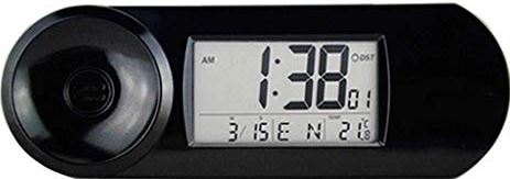 FMOGGE Bureauklok Fashion Design Sense Multifunctionele Elektronische Kleine Wekker Thermometer Tafel Lcd Digitale Klok Kalenderweergave En Achtergrondverlichting Desktopklok