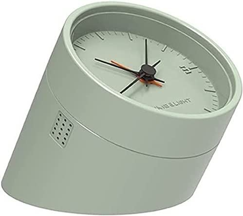 KAOROU Nordic Pointer Alarm Clock Flip om nachtlamp te veranderen opladen Multifunctionele Stepless dimmende bed nachtlampje (kleur: een maat: één maat) jiangyu1994 (Color : A, Size : One size)