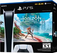 Sony Playstation 5 Digital Edition 825GB Wit + Horizon Forbidden West