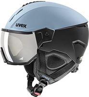 UVEX instinct visor, Skihelm Unisex-Volwassene, glacier - black mat, 59-61 cm