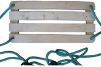 Vodar houten schommel - Schommelzitje - Kinderschommel - Schommelplankje van hout - 45 x 22 CM