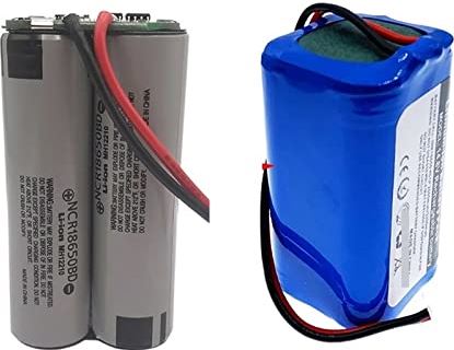 Acbbk 14.8V 2600mAh Li ion oplaadbare batterij compatibel met Ilife a4 a 4S V7S A6 V7S plus Robot Vacuum Cleaner Ilife (Color : 14.8V3200mah 1pcs)