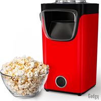 Gadgy Popcorn Machine - Hetelucht Popcornmaker - 1100 watt - met Maatschep - kinderfeestje
