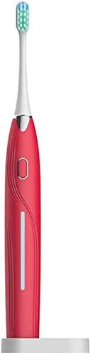 XiangWen Elektrische tandenborstel, USB oplaadbaar, 5 modi met ingebouwde 2 mins Timer, Whitening Cleaning Soft Bristle, waterdichte aangedreven tandenborstel (5 kleuren), blauw