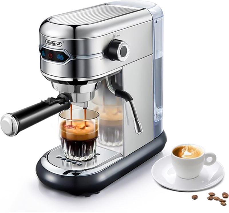 Capasale HomeCafe™ - Halfautomatisch koffiezetapparaat - Espresso apparaat rvs