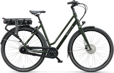 Sparta c-Ready Fit F7e grijs, groen dames 48 / 2022 elektrische fiets | Kieskeurig.nl | je kiezen