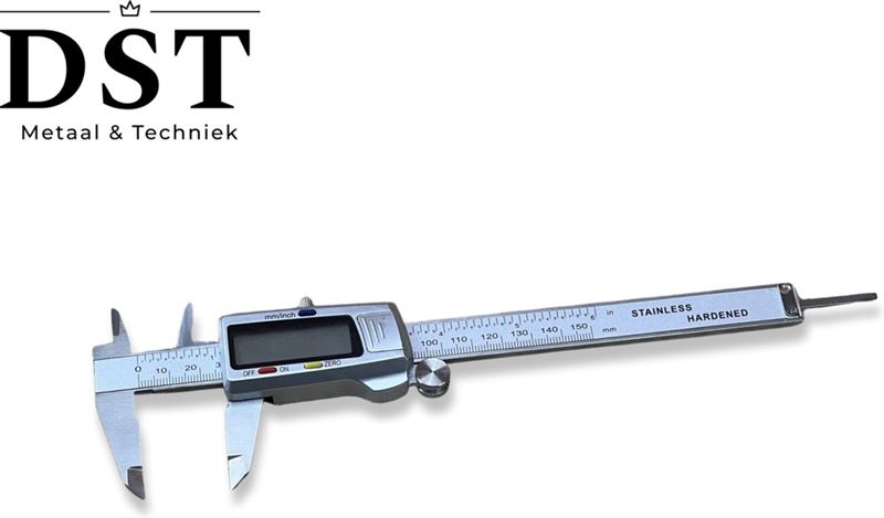 DST Metaal & Techniek Digitale schuifmaat - DST - 150mm