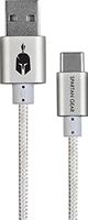 Spartan Gear - Double Sided USB Cable (Type C) (length: 2m - Compatible with Playstation 5, Xbox Series X/S, tablet, mobile) (colour: White)
