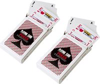 Cadebo Speelkaarten - 2 Luxe Doosjes - 56 Geplastificeerde Kaarten - Voor links en rechtshandigen - Gratis Verzonden