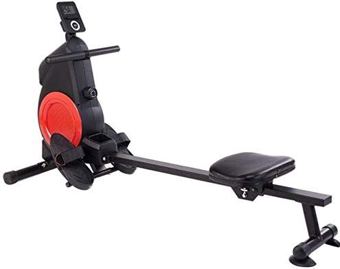 DJGA-JDFH Opvouwbare roeimachines Roeimachine voor thuisgebruik Opvouwbaar, weerstandsaanpassing, maximale belasting 120kg, buiktrainingsapparatuur, indoor opvouwbare roeimachine Roeier Fitness Cardio