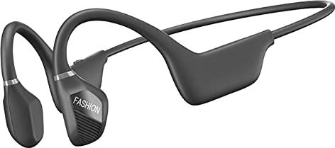 Rainao Draadloze sportheadset met open oor,Comfortabele Ear-koptelefoon - Comfortabele ende oortelefoons met luchtbeengeleiding