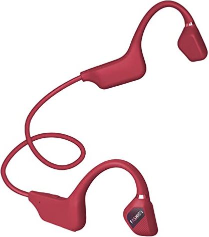 POIUYTRE Koptelefoon met open oor - Waterdichte en comfortabele draadloze hangende Ear Sports Headset | Draadloze sportheadset voor training Hardlopen Fietsen Gym