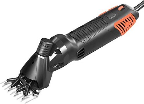 QHYTL Electric Horse Hair Clipper 1000W Electric Sheep Shears, 6 Speeds Heavy Duty Farm Livestock Haircut Trimmer, for Shaving Fur Wool in Sheep, Goats, Cattle, and Other Farm Livestock Pet