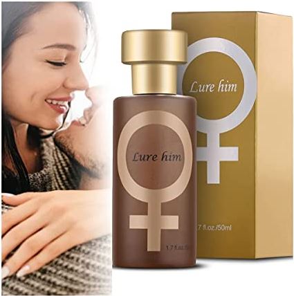 YCDtop Golden Lure Pheromone Perfume,Golden Lure Perfume,Romantic Glitter Perfume,Pheromone Perfume To Attract Men For Women,Lure Her Perfume for Men (Color : Women)