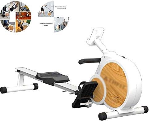 DJGA-JDFH Roeimachines, Roeimachine,Huishoudelijk magnetisch bestuurd stil roeiapparaat,Indoor opvouwbare fitnessapparatuur voor afvallen,16-segment magnetische bediening