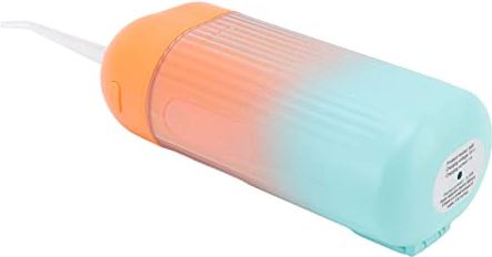 BONACE Elektrische Monddouche, 3 Modi Tandheelkundige Monddouche IPX7 Waterdichte Sterke Waterdruk voor Tandheelkundige Zorg voor Gebitsreiniging(Oranje)