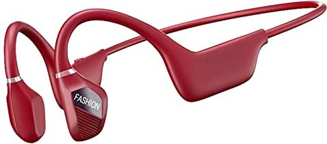 Pisamhid Fitness draadloze sportheadset - Comfortabele en waterdichte beengeleiding Ear Headset,Koptelefoon met open oor voor hardlopen, fietsen, wandelen en autorijden
