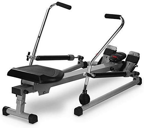 DJGA-JDFH Roeimachines, Roeimachine, Multifunctionele Scull Roeimachine, Workout Fitness Body Tonner Home Gym Training, met LCD-monitor, voor Home Gym (eerste generatie)