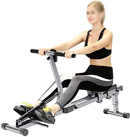 DJGA-JDFH Roeimachines, Roeimachine, Hydraulisch Huishoudelijk Roeiapparaat, Revalidatietraining voor Ouderen, Cardio Roeier Workout Fitness, Voor Home Gym Training