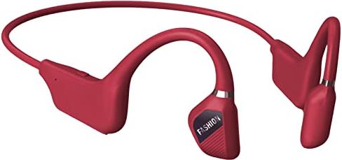 BHUJ Koptelefoon met open oor | Comfortabele en waterdichte beengeleiding Ear Headset | Draadloze sportheadset voor training Hardlopen Fietsen Gym