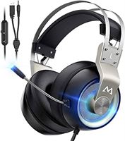 MiPow MPBH357AH EG3 Pro Gaming Headset 3,5 mm jack, USB snoergebonden, stereo over het oor zwart