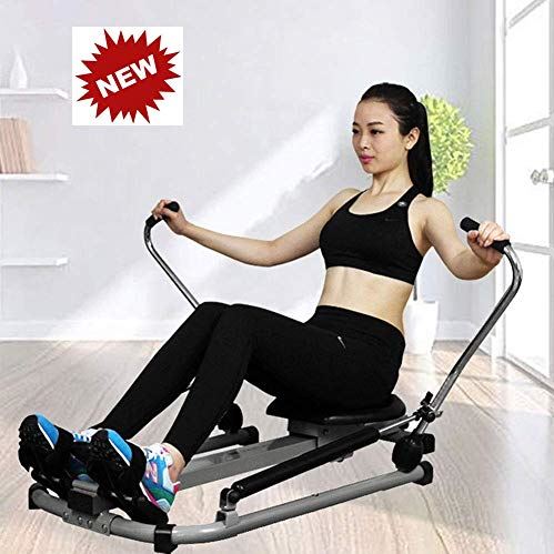 FMOPQ Foldable Rowing Machines Rowing Machine Home Water Resistance Hydraulic Rowing Machine Indoor Abdominal Muscle Fitness