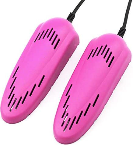 OCILA Schoenendroger Verwarming Warmer Praktische Vorm Laarzen Ruiken Deodorant Ontvochtiger Natte Laarzen Sneldrogend (Color : Pink, Size : Non-retractable)