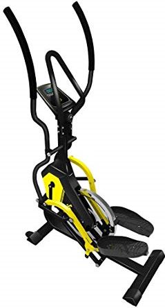 FMOPQ Exercise Bikes Health Fitness Magnetic Elliptical Trainer Machine and Pulse Monitoring Endurance Zone