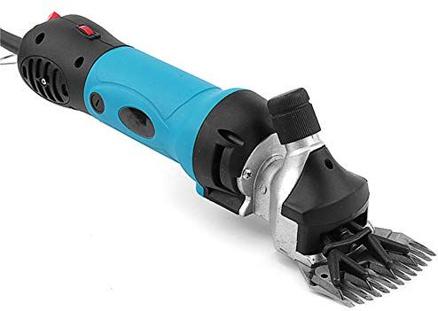 QHYTL Professional Heavy Duty Electric Sheep Shearing Machine Clippers,690W & 6 Speeds Adjustable Sheep Shears Grooming Supplies for Shaving Fur Wool in Livestock,UK Plug and Free Suitcase