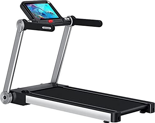 FMOPQ Tredmill 10.1 Inch HD Treadmill The Body is Made of High-Strength Stainless Steel 3.0HP Silent Motor Super Load-Bearing 120KG Electric Folding Treadmill