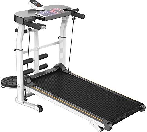 FMOPQ Treadmill Home Foldable Multifunction Walking Machines for Exercise Adjustable Running Exercise Machine Maximum Load 150kg