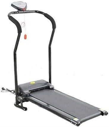 FMOPQ Treadmills Treadmill Mini Treadmill Home Treadmill Folding Treadmill Fitness Equipment Colour:Black