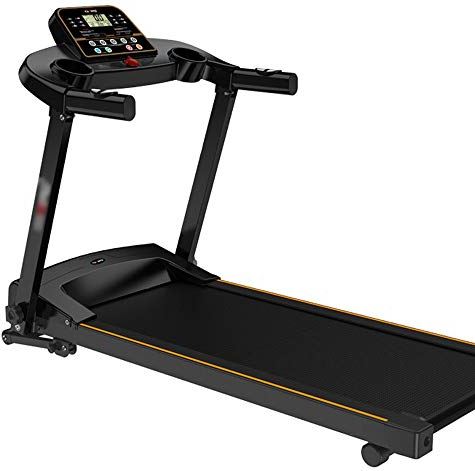 FMOPQ Treadmill Foldable Function Electric Treadmill Indoor Fitness Ultra-Quiet Running Machine Small Multifunctional Walking Machine for Men/Women