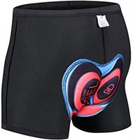 Austinstore Outdoor Fietsen Fiets 9D Silicon Gewatteerde Ademend Shockproof Shorts Onderbroek Zwart L