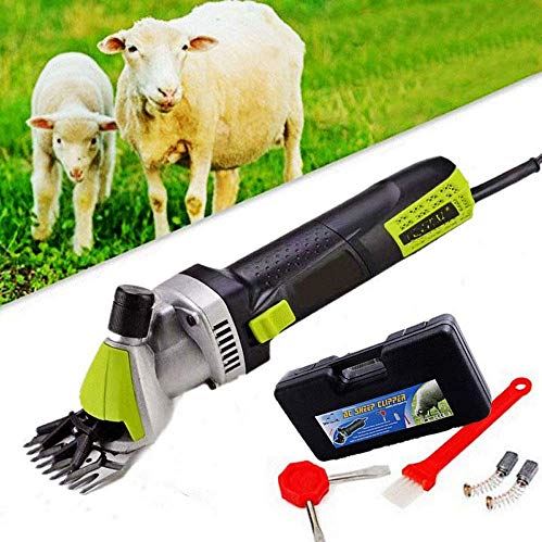 QHYTL 320W Electric Sheep Shearing Electric Speed Shearing Machine Animal Shearer Mower 6 Speed Sheep Shearing Set for Shaving Wool Horsehair Goats Livestock and Other Farm Livestock