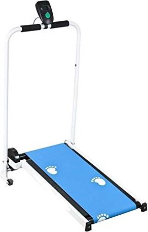 FMOPQ Folding Treadmill Shock Absorption and Incline Household Fitness Equipment