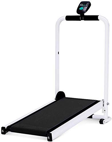 FMOPQ Folding Treadmills Mechanical Walking Running Jogging Machine Fitness Exercise Incline for Home Weight Portable Space Saving