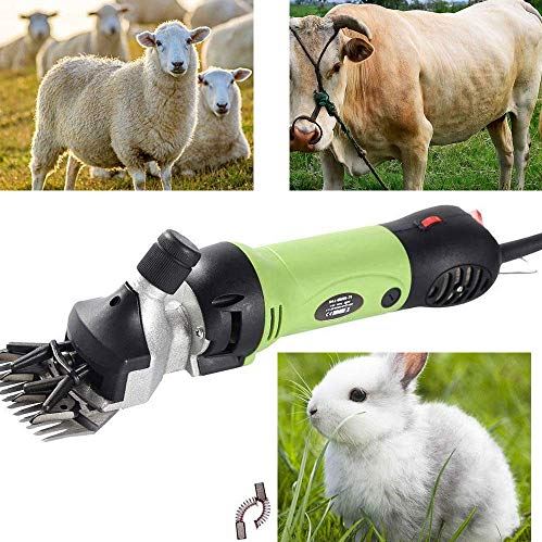 QHYTL 320W Electric Sheep Shearing Electric Speed Shearing Machine Animal Shearer Mower 6 Speed Sheep Shearing Set for Shaving Wool Horsehair Goats Livestock and Other Farm Livestock