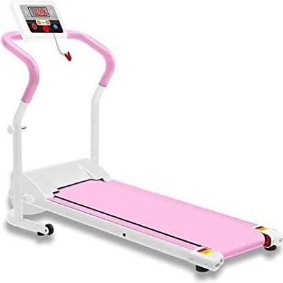 FMOPQ Folding Treadmill for Home Electric Treadmills with LCD Display Exercise Fitness Trainer Walking Running Machine