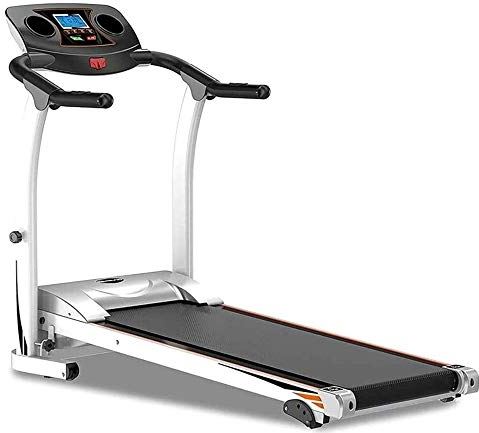 FMOPQ Treadmill Foldable Steel Frame Treadmills 1.5HP Adjustable Incline Fitness Exercise Cardio Jogging W/Emergency System Hand Grip Gym Equipment