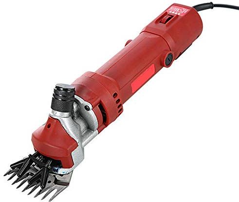 QHYTL Electric Sheep Shearers 550W Shearing Machine Professional Electric Clippers Farm Livestock Pet Haircut Shave Trimmer Wool Scissors 6 Speed 9 Straight To