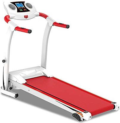 FMOPQ Folding Treadmill Good for Home/Apartment Fitness Compact Electric Running Exercise Machine with Safe Handlebar and LCD Display Easy Control Walking Machine for Home Use