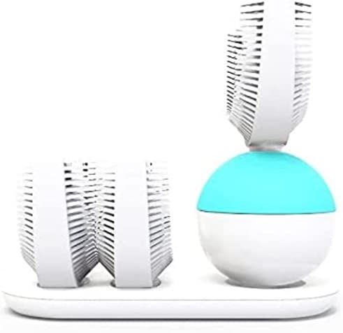 MORAIG U-vormige elektrische tandenborstel, automatische tandenborstel, draagbare tandenborstel voor het bleken van tanden, kan worden schoongemaakt en opgeladen, geschikt voor reizen en familiegebruik
