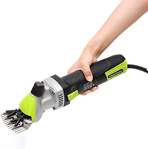 QHYTL Professional Heavy Duty Electric Sheep Shearing Machine Clippers,850W & 6 Speeds Adjustable Sheep Shears Grooming Supplies for Shaving Fur Wool in Livestock,UK Plug and Free Suitcase